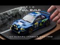 タミヤ 1/24 SUBARU・インプレッサWRCを作る【車 プラモデル 模型】1998 Scalemodel