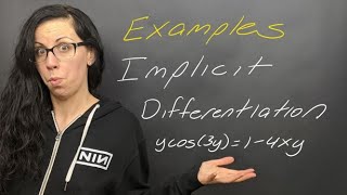 Examples: Implicit Differentiation