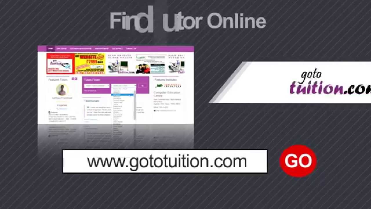 Gototuition.com | Search Private Tutor Online