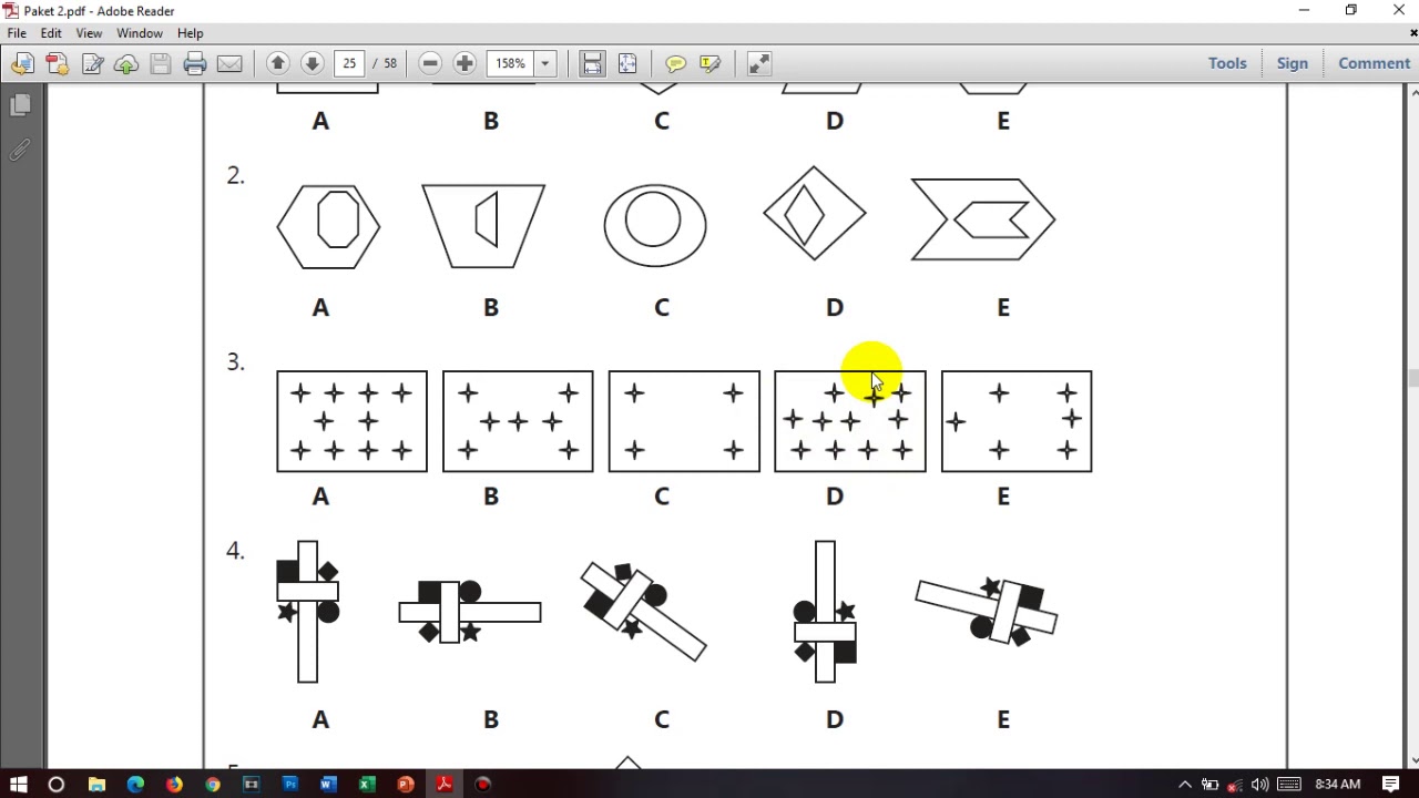 10 JAWABAN Tes psikotes perbedaan gambar | Tes Kerja Pabrik maupun BUMN