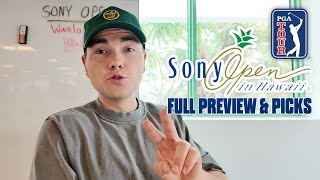 Sony Open Preview: Course Breakdown, Storylines & Best Bets