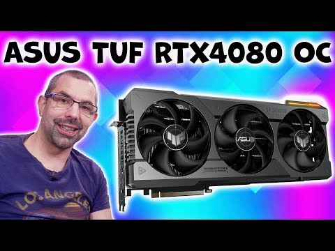 ASUS TUF Gaming GeForce RTX 4080 OC La carte graphique de mon nouveau PC GAMER