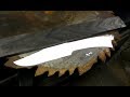 Jak zrobić nóż cz.2 (dobór stali i wycinanie kształtu)