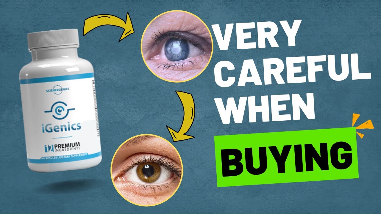 IGENICS ⚠️ Attention ⚠️ iGenics suplement review for eyes? iGenics review
