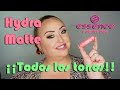 Nuevos labiales HYDRA MATTE (ESSENCE) || Review + Swatches