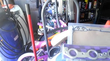 2000 trans am ws6, long tube headers install part 1