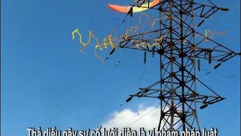Sự cố lưới điện do thả diều