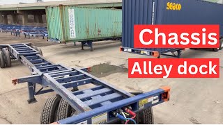 45 degrees backing a 40 ft chassis