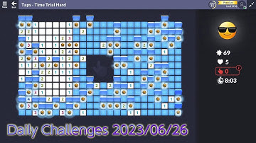 【New Microsoft Minesweeper】  Daily Challenges  2023/06/26