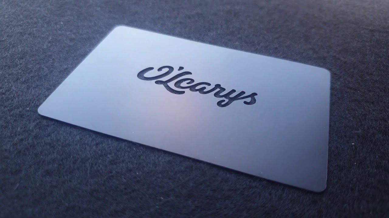 Metal Business Cards