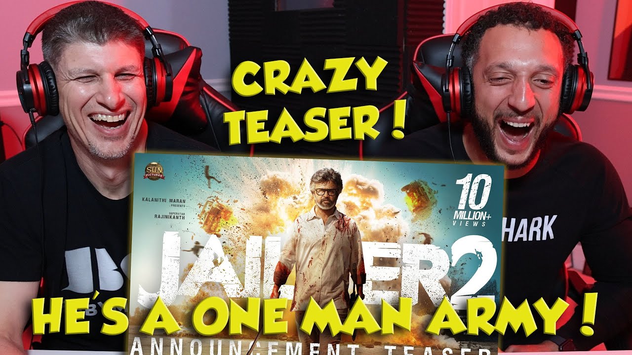 РЕАКЦИЯ!! Тюремщик 2 - Анонс-тизер | Суперзвезда Раджиникант | Sun Pictures | Нельсон | Анирудх