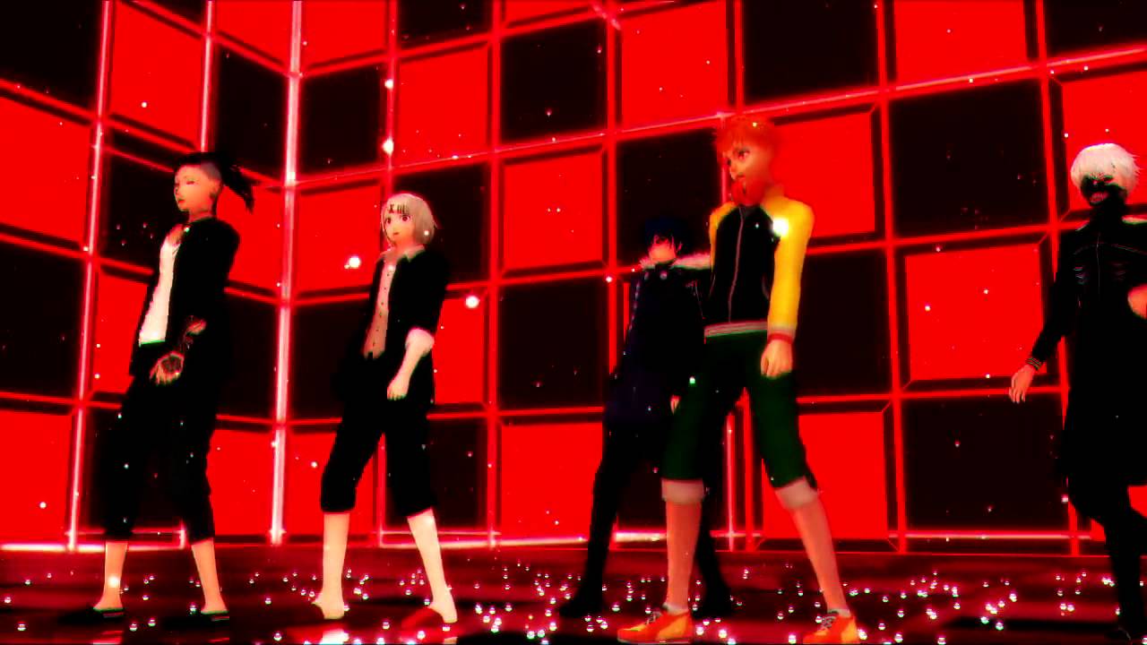 【MMD喰種】 金木・ヒデ・什造・ウタ・アヤトでCarry Me Off