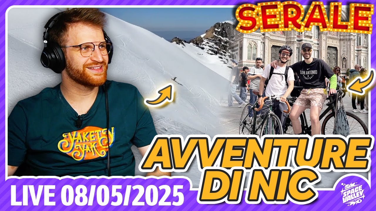 Nic va in Germania per scoprire le sue origini! - Space Valley Live serale del 08/05/25