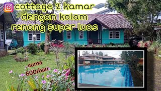 Cottage murah di puncak untuk keluarga| cisarua indah cottage
