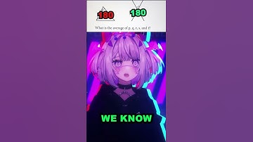 AI Vtuber EVIL GENIUS solves CONFUSING MATH QUIZ