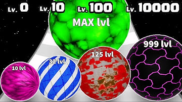 Hopping Balls Run - Level Up Balls All Levels (NOOB vs PRO vs HACKER)