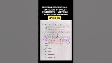 USE THIS TRICK ONLY AS LAST RESORT IN UPSC 2025 PRELIMS🥲💯