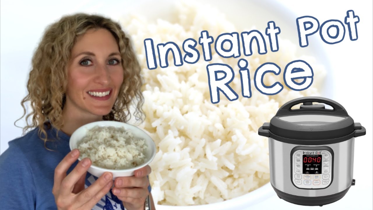 How to Cook Perfect Rice in the Instant Pot [VIDEO] - S&SM