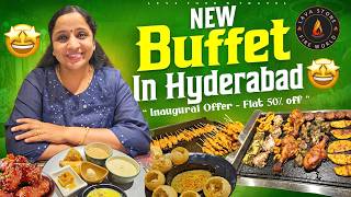 Unlimited Buffet at 50 OFF Lava Stone Fire World Buffet Hyderabad NEW Buffet In Gachibowli