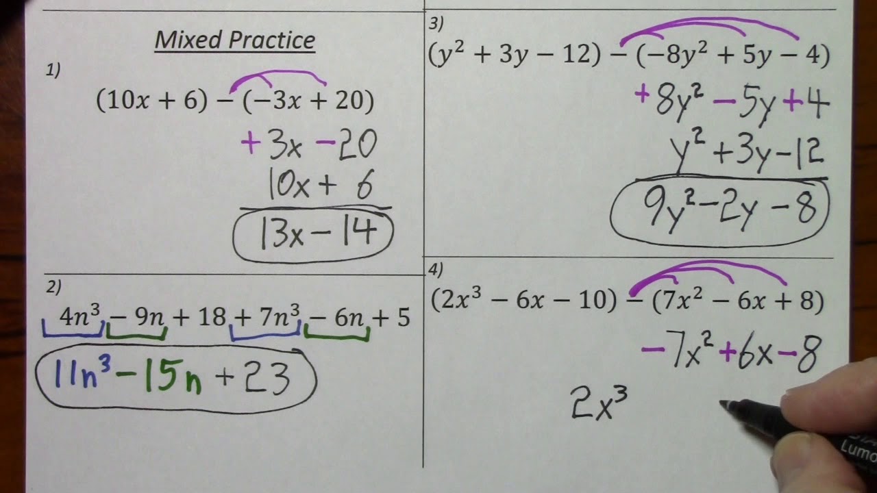 exponents-positive-add-subtract-polynomials-also-combine-like