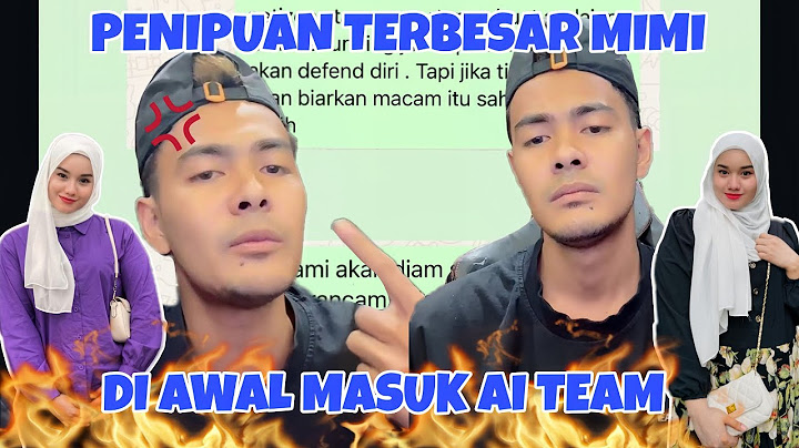 isu mimi keluar ai team memanas🔥alief irfan bagi tau penipuan terbesar mimi di awal masuk ai team...
