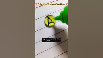 Comment your name📛🤩 #calligraphy#nameart #letterwriting#art#trending #shorts#ytshorts#smileycrafter