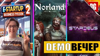 DEMOВЕЧЕР ► E-Startup 2 | Norland | Stardeus