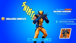 How to Unlock Wolverine Skin (All Wolverine Challenges) - Fortnite