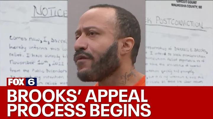 Darrell Brooks files notice, begins appeal process...