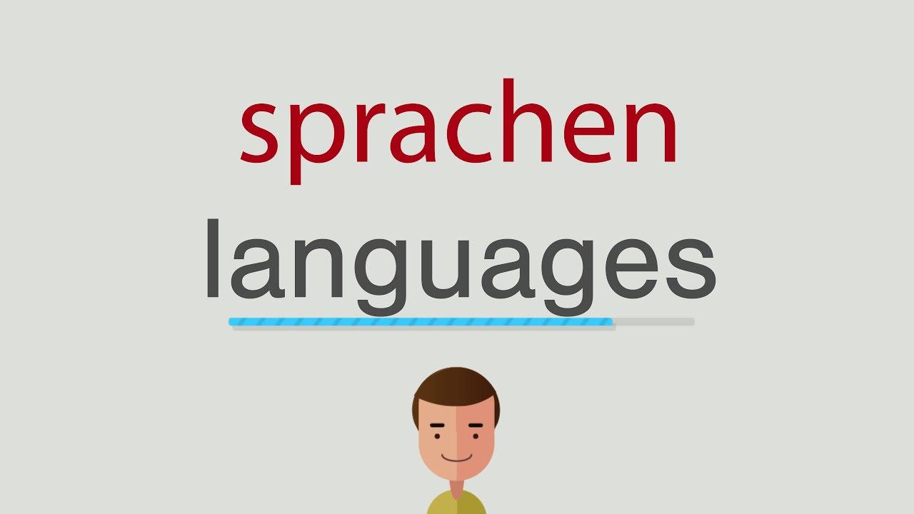 Wie Heisst Sprachen Auf Englisch Youtube