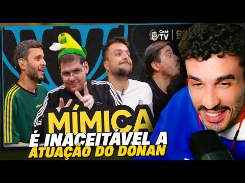 STAG REAGE- DESAFIO DA MIMICA! CAZÉ e LUIZINHO X DONAN e IGOR | COPAZONA CAZETV