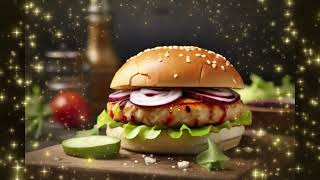 Chicken burger meal with music by  (waleed) معلومات من كل قطر اغنية  170 views 1 month ago 36 seconds
