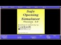 [Safe Opening Simulator - Игровой процесс]