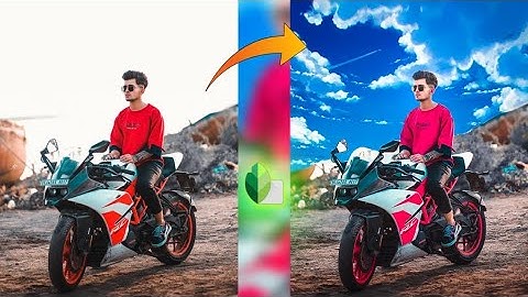 Snapseed Sky Background Change Photo Editing | Snapseed Photo Editing Trick [ AF EDIT ]