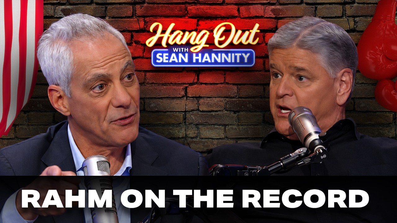 Hannity Confronts Rahm Emanuel on 2028 and Chicago | Hang Out with Sean Hannity