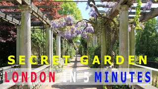 🇬🇧 LONDON&#39;S BEST KEPT SECRET PARK! HAMPSTEAD PERGOLA.London walks 2023.London in 5 Minutes #london