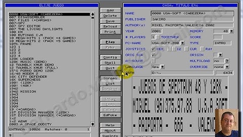 Como jugar a 10000 juegos para Spectrum bajo Windows 7, 8 y 10 con DOSBOX y D-Fend Reloaded