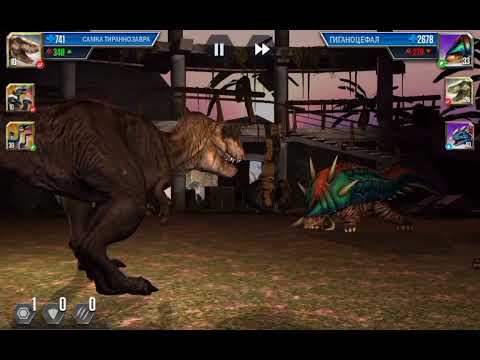 Видео: Jurassic world the game/ Белая мгла и новый фаворит / #DOE