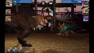 Jurassic world the game/ Белая мгла и новый фаворит / #DOE