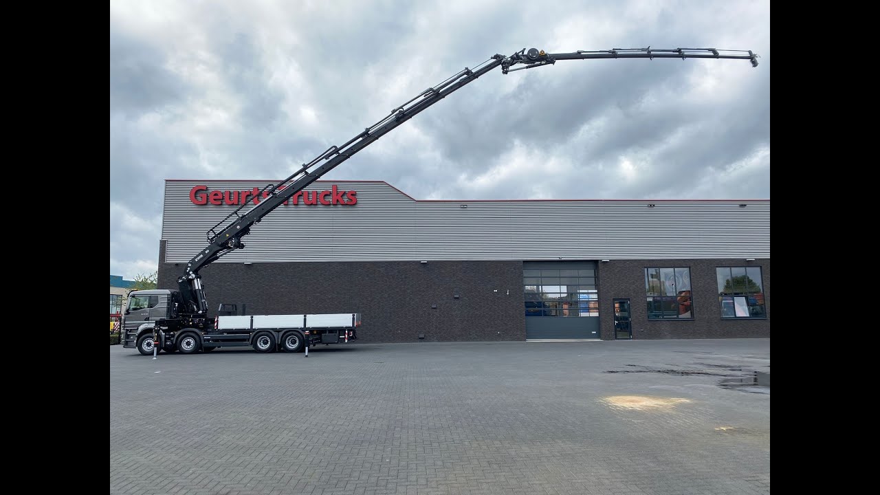 NEW MAN TGS 35.510 EFFER 955/8S CRANE + JIB 6S + WINCH