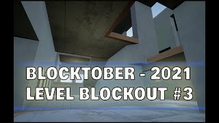 Level Design - Blocktober 2021 - Level Blockout
