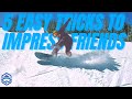 5 Easy Snowboard Tricks to Impress Your Friends