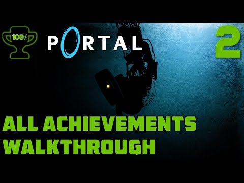 Friendly Fire Fratricide - Portal Walkthrough Part 2 [Portal All Achievements Walkthrough]