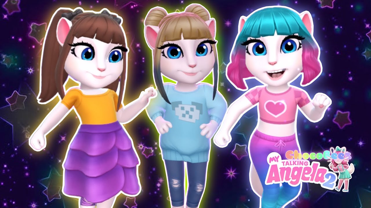 Level 463 My Talking Angela 2 Shine Together Makeover YouTube