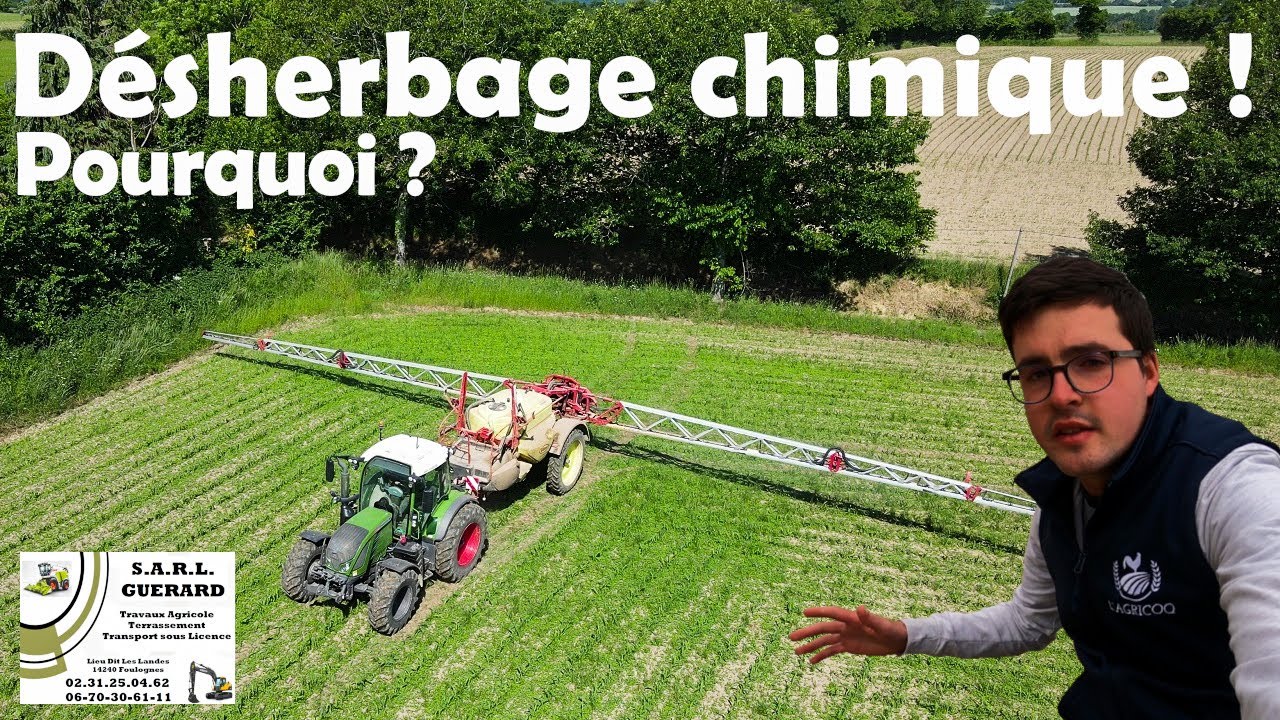Désherbage chimique du MAÏS ! 🌱🌽