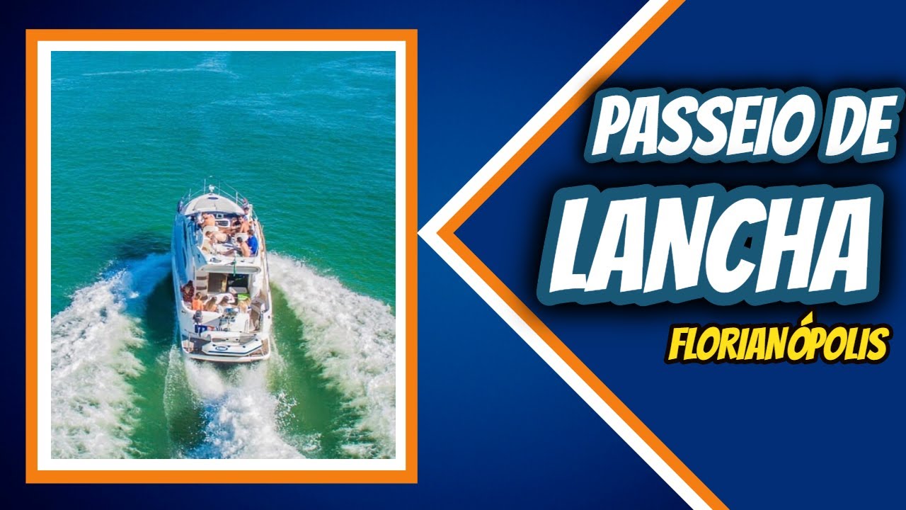 PASSEIO DE LANCHA EM FLORIANÓPOLIS!!!!