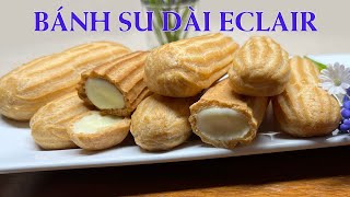 Cách Làm Vỏ Bánh Su Kem Dài -  Basic Eclair Choux Cream Pastry