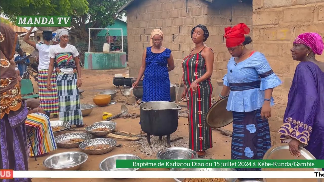 PARTIE-02:Baptême de Kadiatou Diao du 15 juillet 2024 à Kebe Kunda/ Gambia