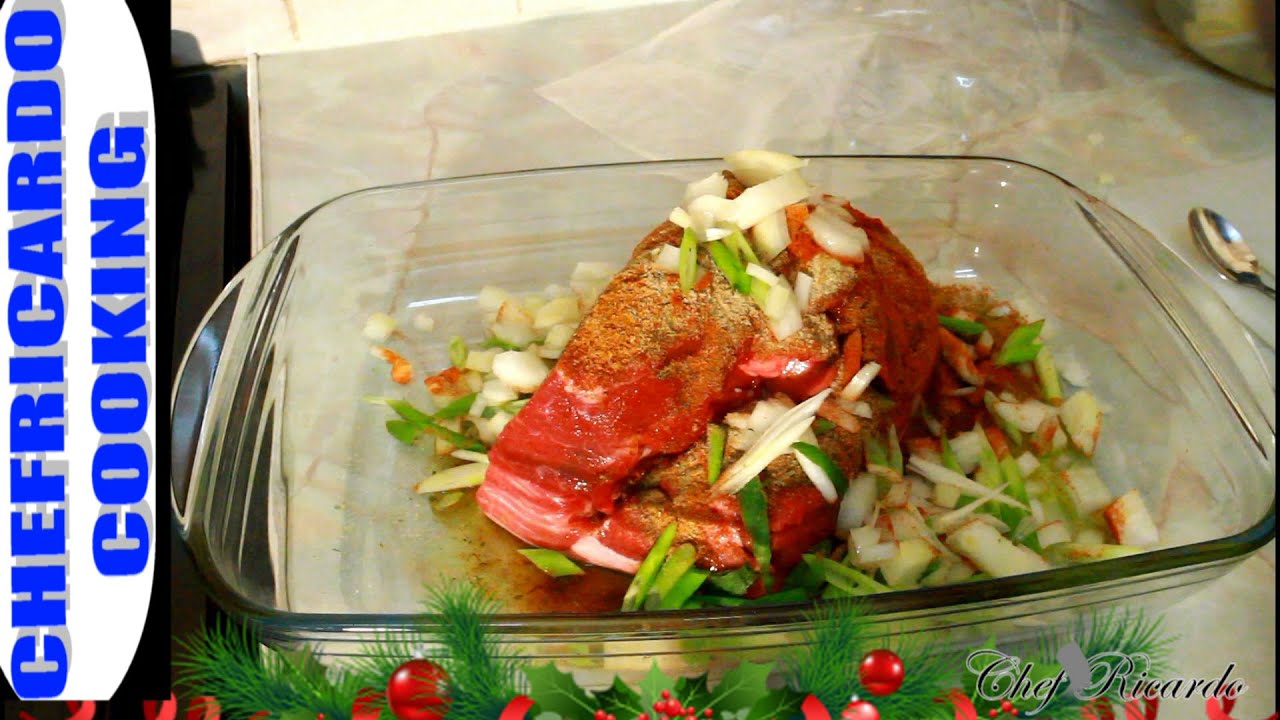 Christmas Lamb Leg How To Marinade It | Recipes By Chef Ricardo | Chef Ricardo Cooking