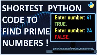Let's Find the shortest way to check Prime Numbers in Python | Is sympy more accurate than primePy ? Profile